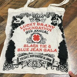 Lucky Brand shopping bag